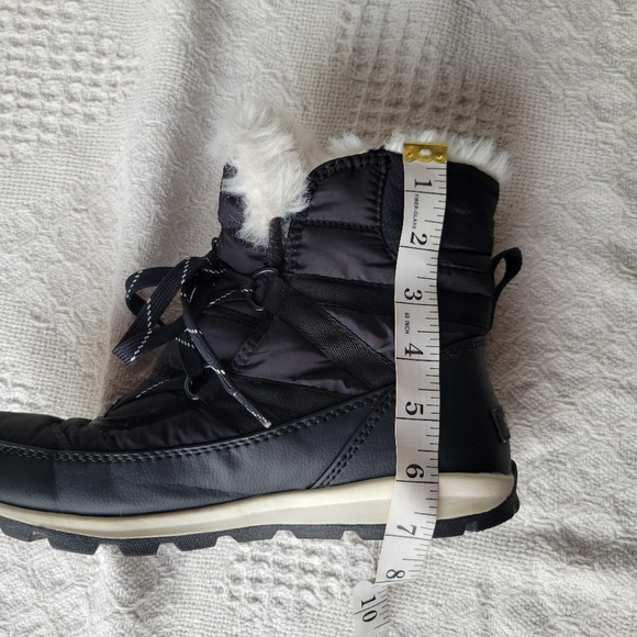 Sorel Short Lace Winter Snow Fur Lined Ankle Light-weight Outdoor Boot - Picture 10 of 11